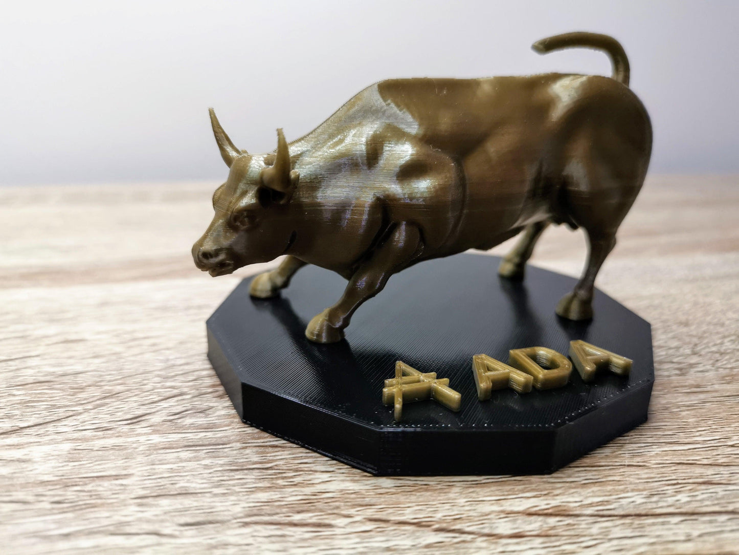 Cardano Crypto Bull Figure Ada