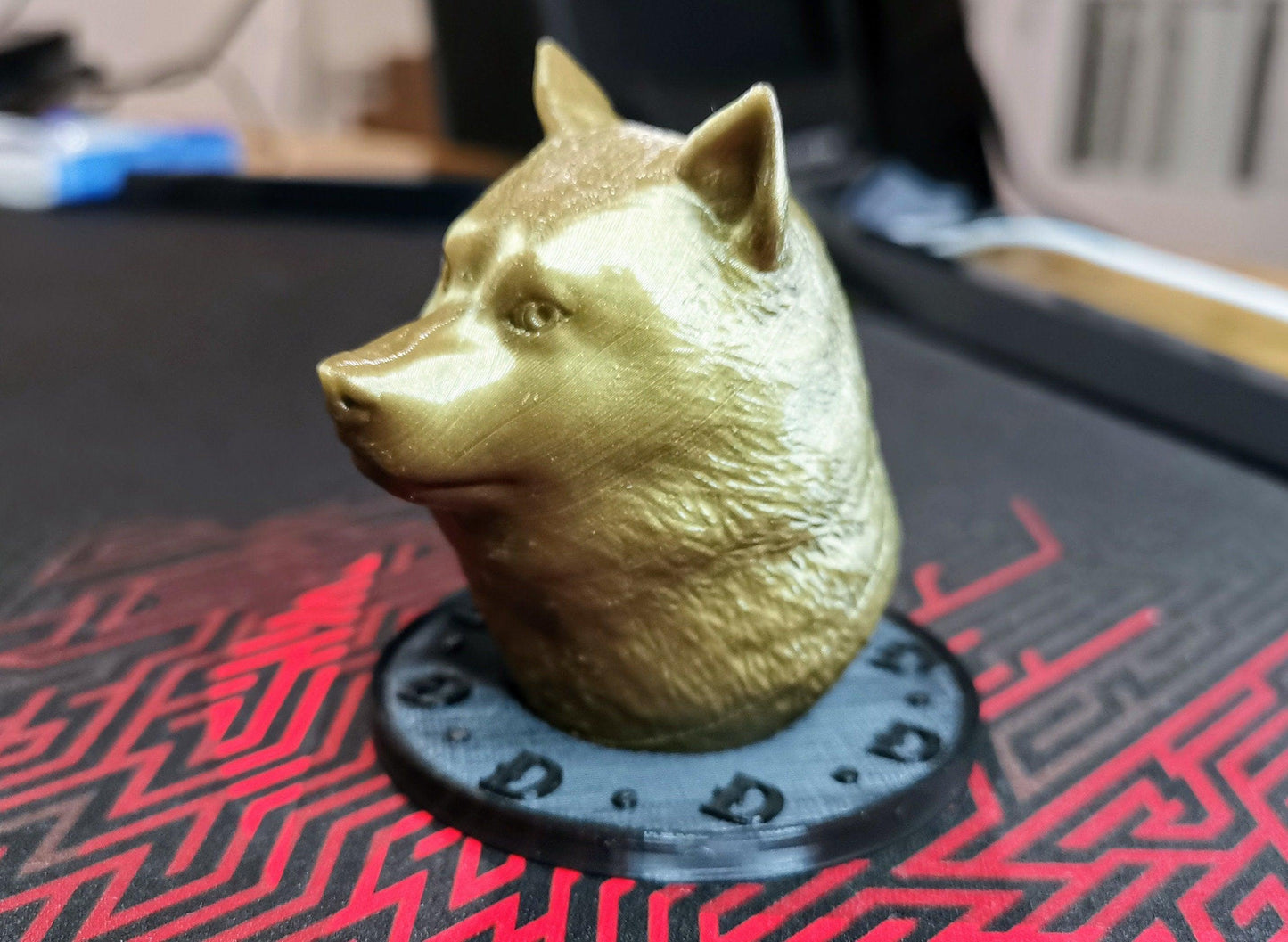 DOGE Dogecoin Physical Crypto Figure